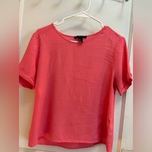 Pink Forever 21 short sleeved top size medium